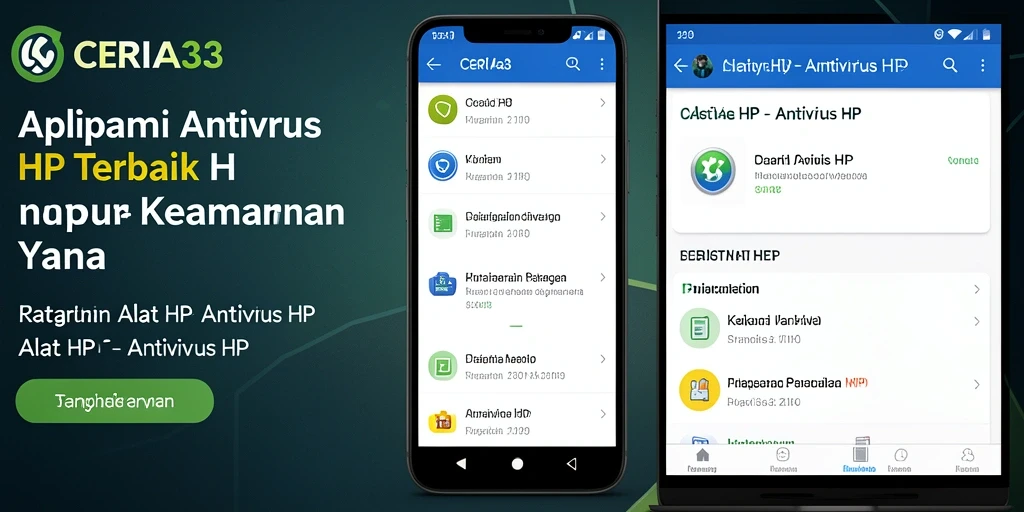 Tampilan antarmuka pengguna CERIA33 yang intuitif dan menarik.