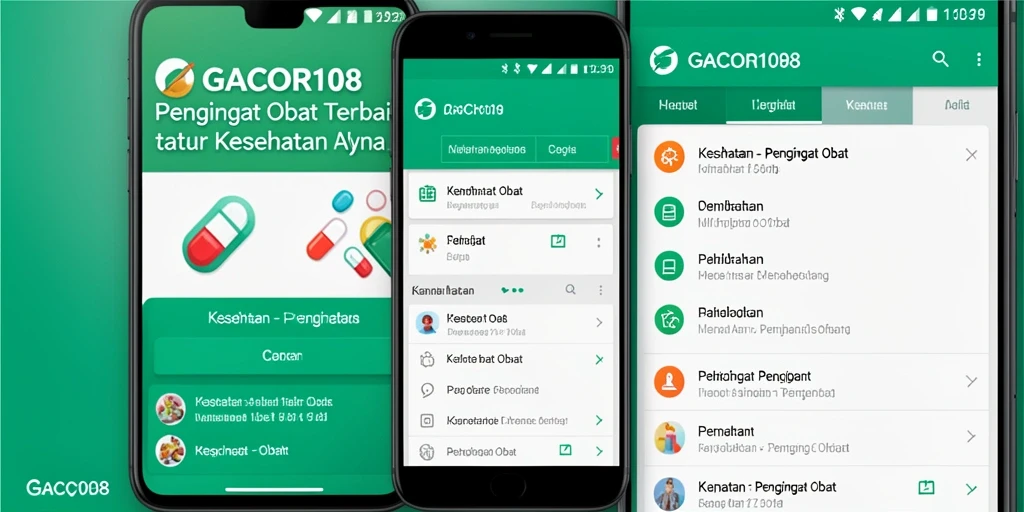 Tampilan antarmuka GACOR108 yang mudah digunakan untuk pengingat obat.