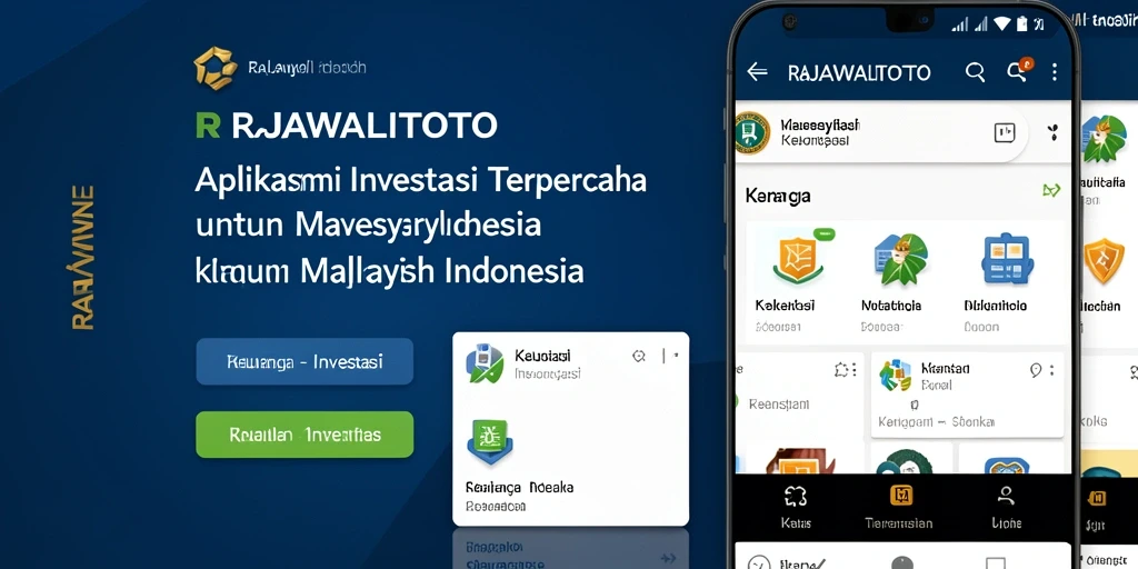 Tampilan antarmuka aplikasi RAJAWALITOTO yang modern dan intuitif.