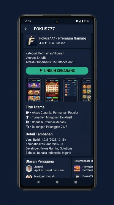 Unduh dan Instal APK Fokus777 untuk Android
